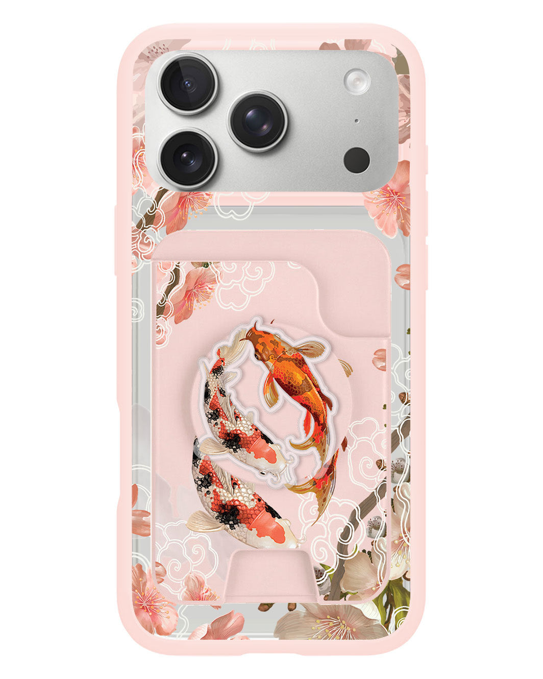 iPhone Magpop Wallet - Oil Painting Koi