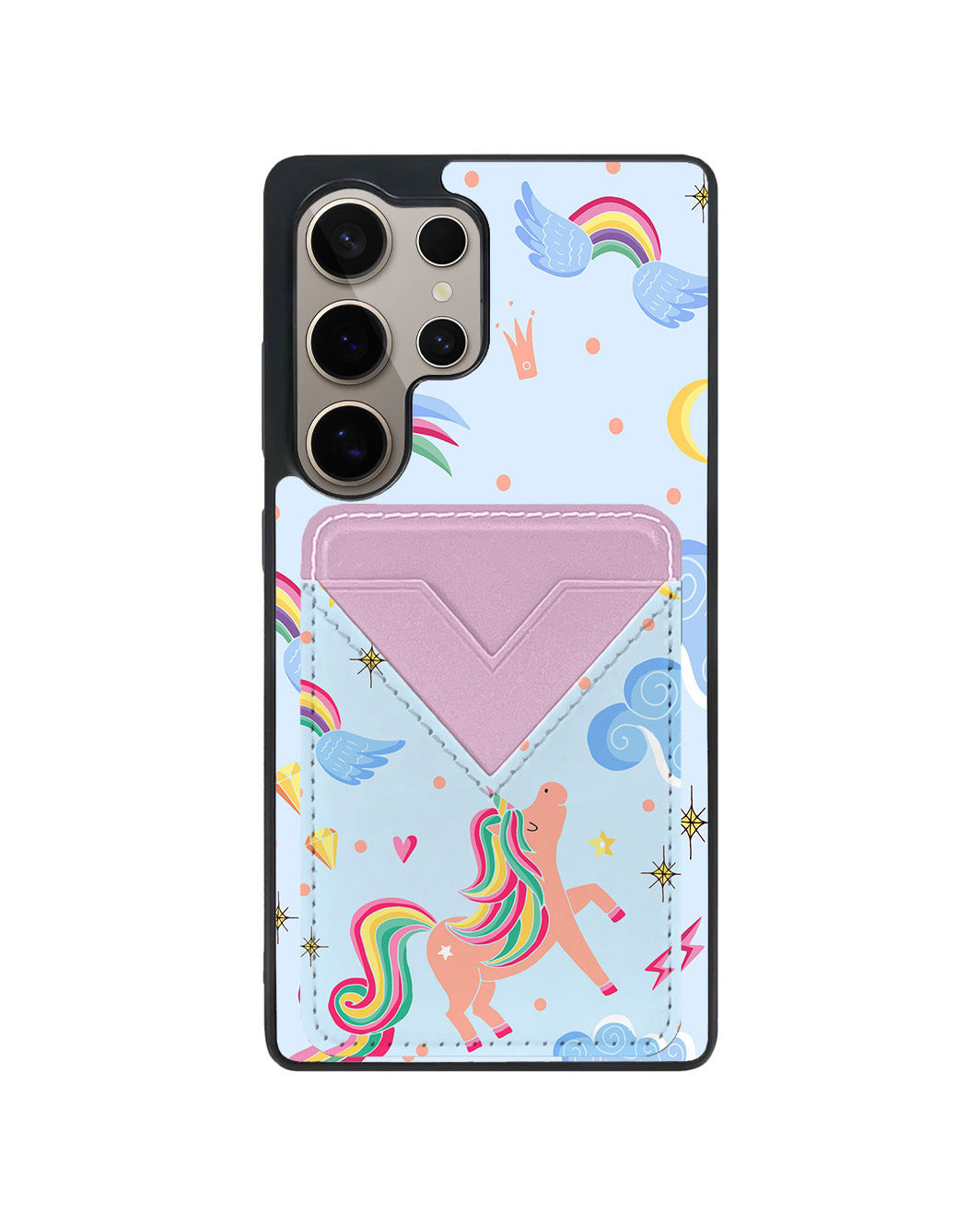 Android Avant Wallet Case - Pegasus In Fairytale