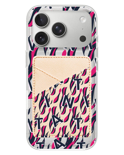 iPhone Phone Wallet Case - Tiger Monogram 2.0