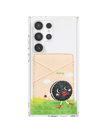 Android Phone Wallet Case - Oreo Milk