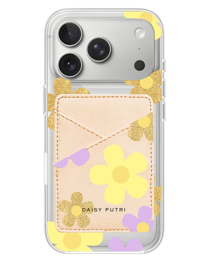 iPhone Phone Wallet Case - Daisy Twinkle