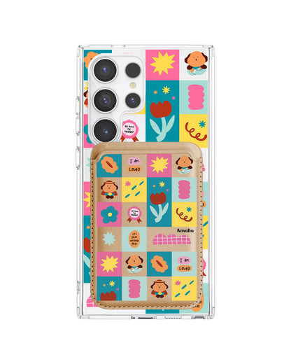 Android Magnetic Wallet Case - Selflove Cubicle