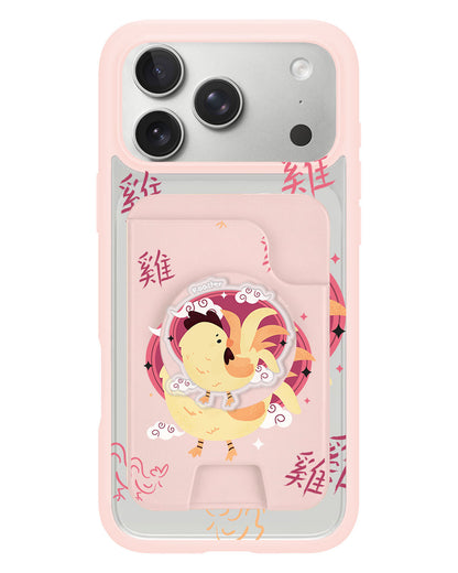 iPhone Magpop Wallet - Shio Rooster