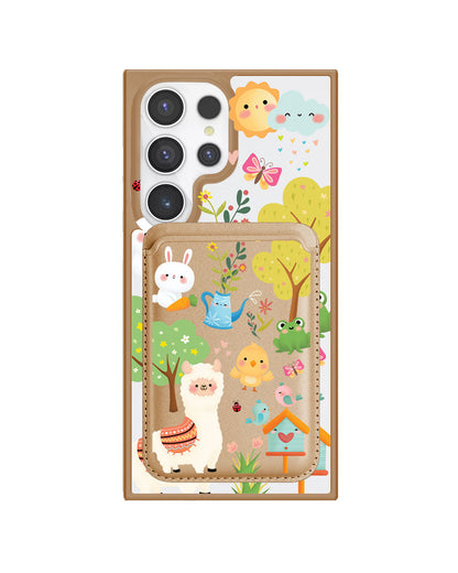 Android Magnetic Wallet Case - Spring