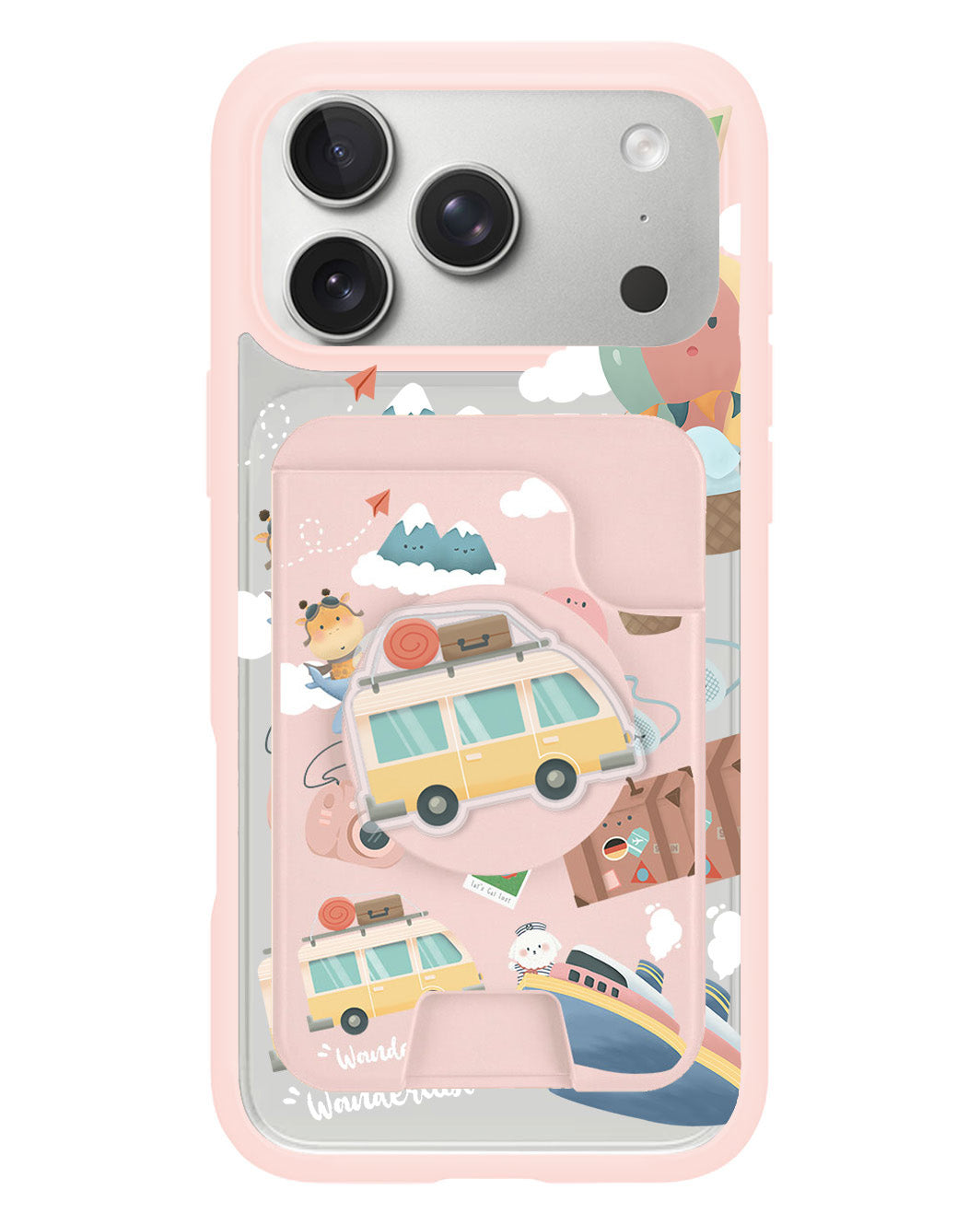 iPhone Magpop Wallet - Travel
