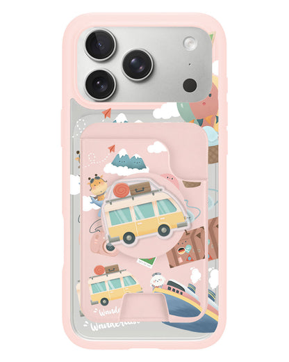 iPhone Magpop Wallet - Travel