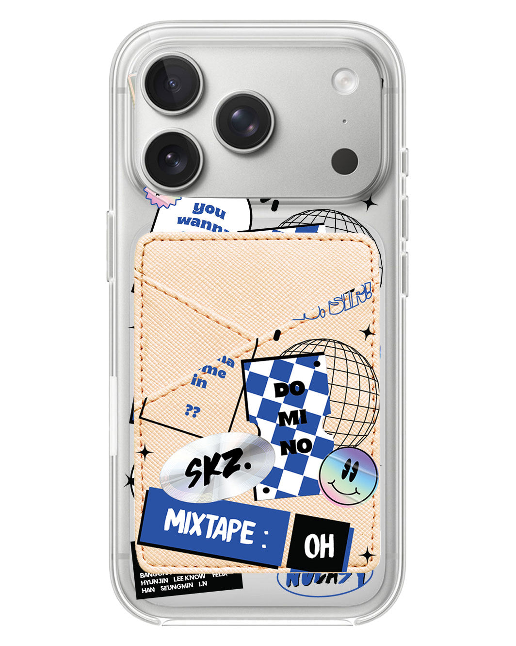 iPhone Phone Wallet Case - SKZ Sticker Pack