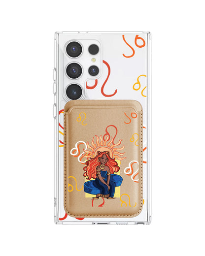 Android Magnetic Wallet Case - Leo
