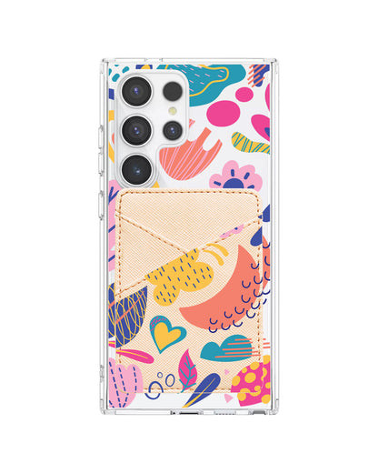 Android Phone Wallet Case - Florals