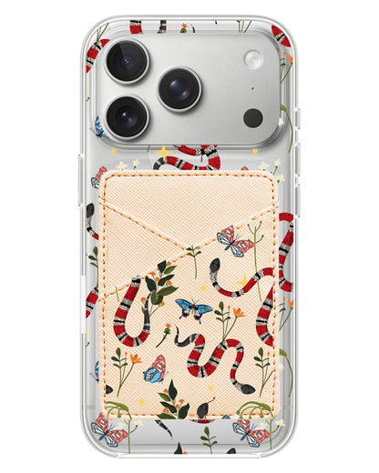 iPhone Phone Wallet Case - Serpente