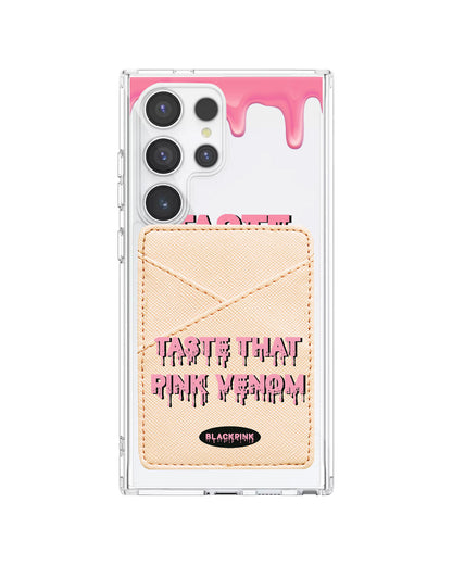 Android Phone Wallet Case - Pink Venom