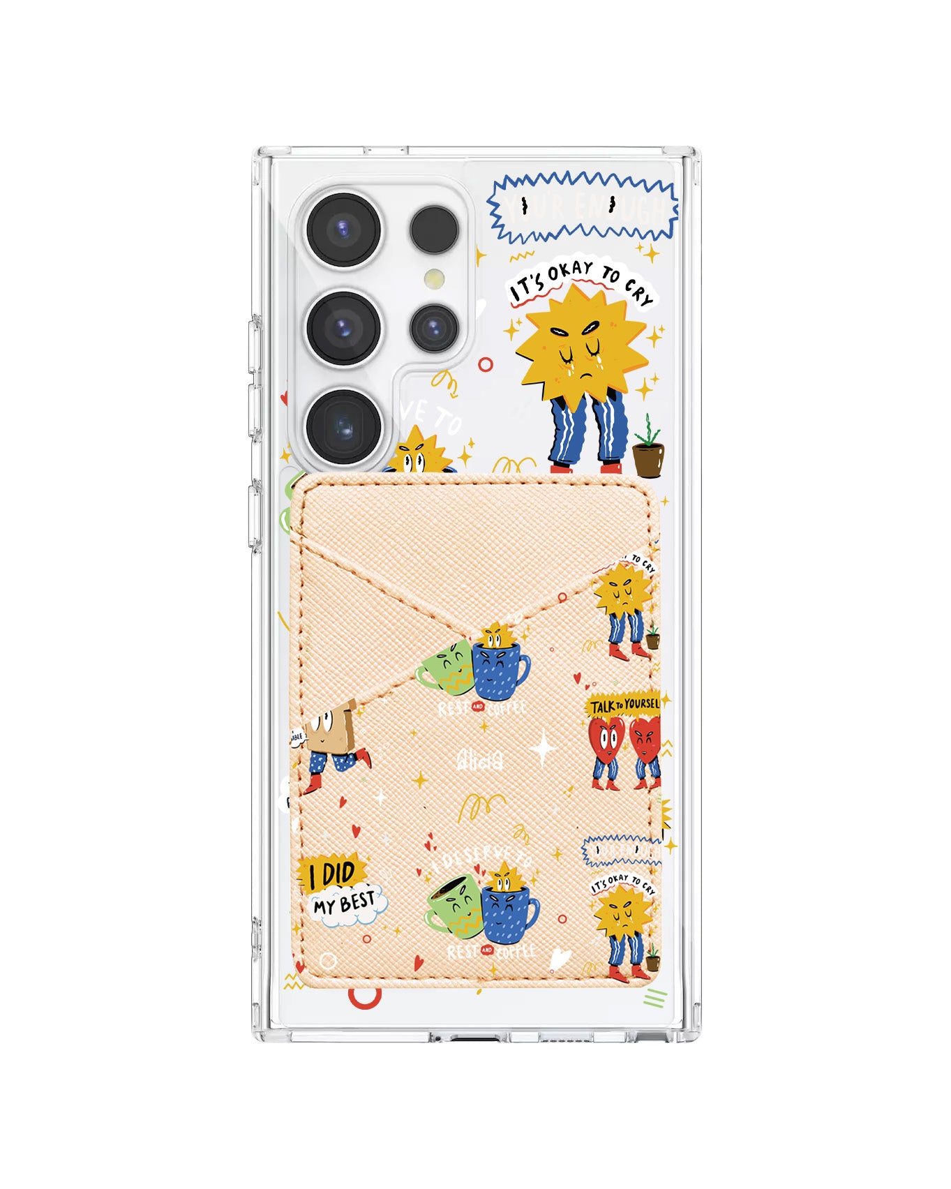 Android Phone Wallet Case - Selfless Love 3.0