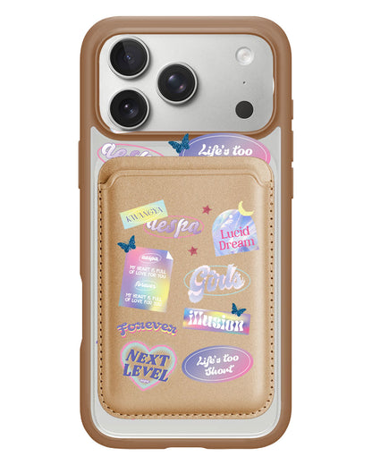 iPhone Magnetic Wallet Case - Aespa Girls Pack