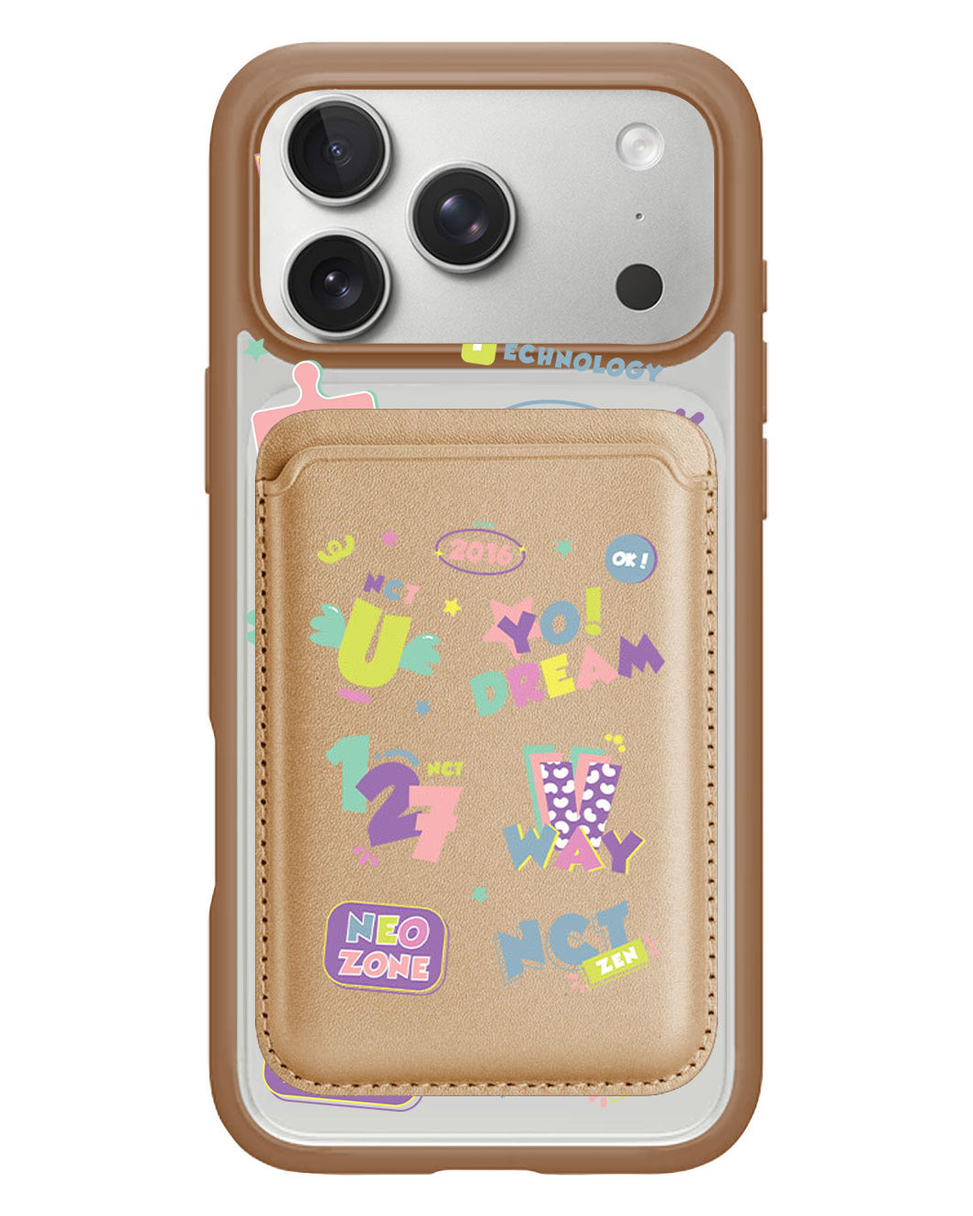 iPhone Magnetic Wallet Case - NCT Sticker Pack