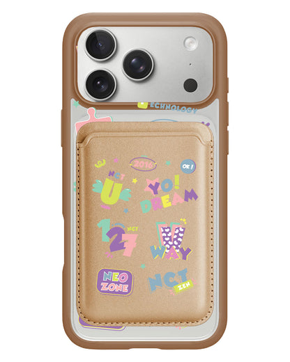iPhone Magnetic Wallet Case - NCT Sticker Pack