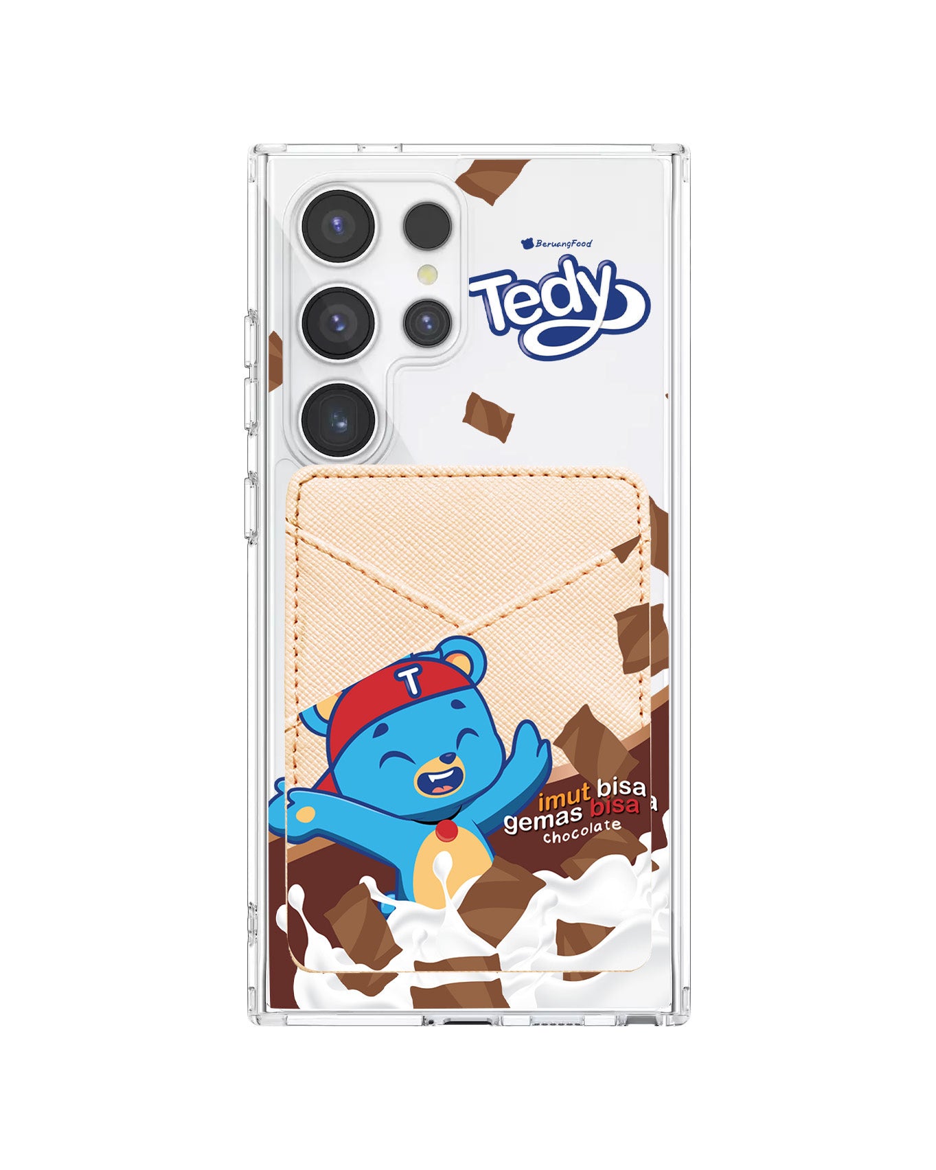 Android Phone Wallet Case - Tedy