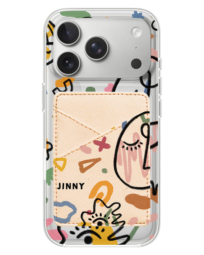 iPhone Phone Wallet Case - Abstract 5.0