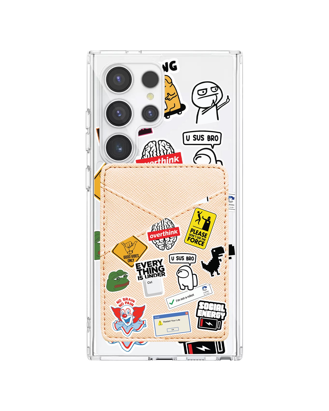Android Phone Wallet Case - Brand Parody 2.0