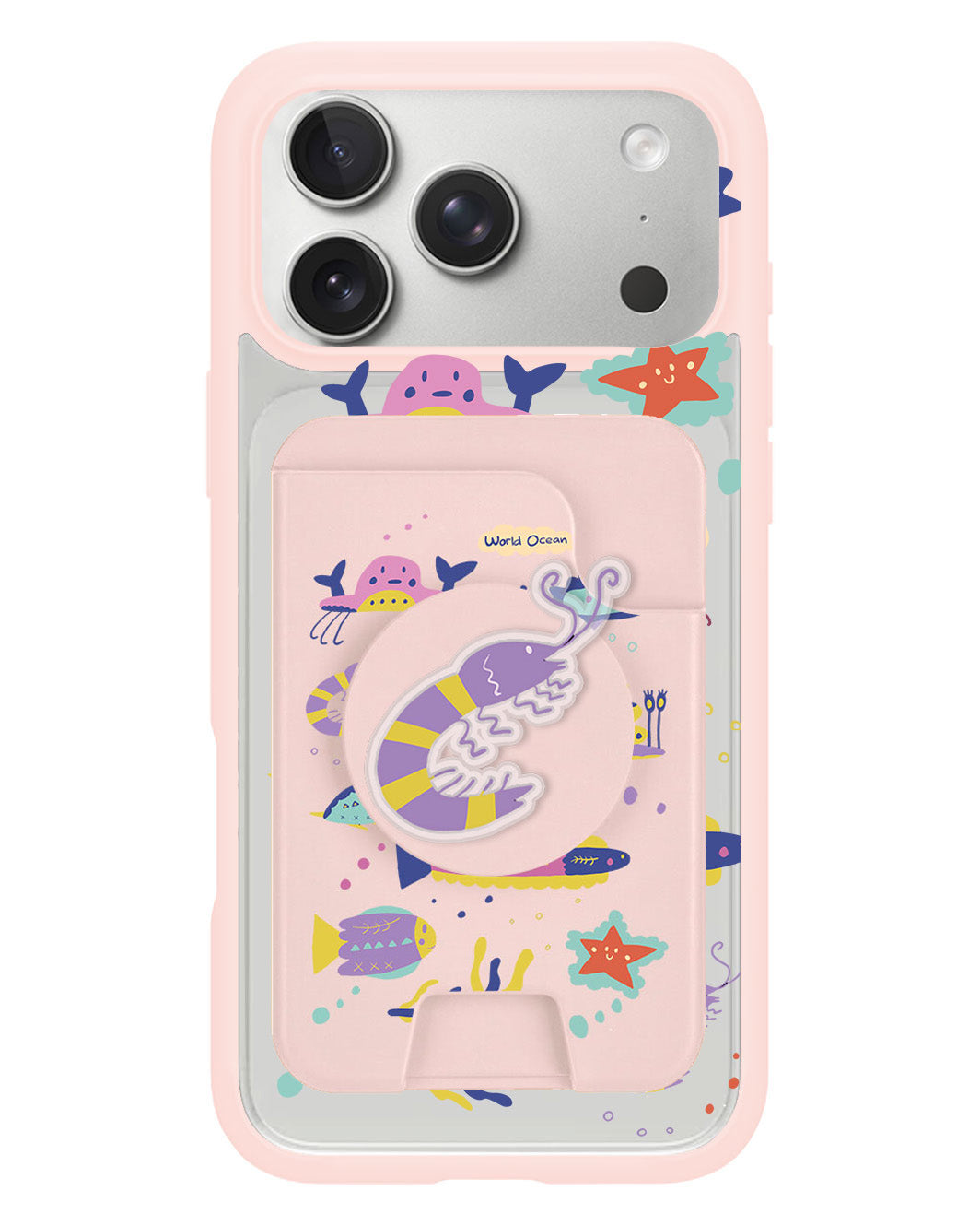 iPhone Magpop Wallet - Ocean World