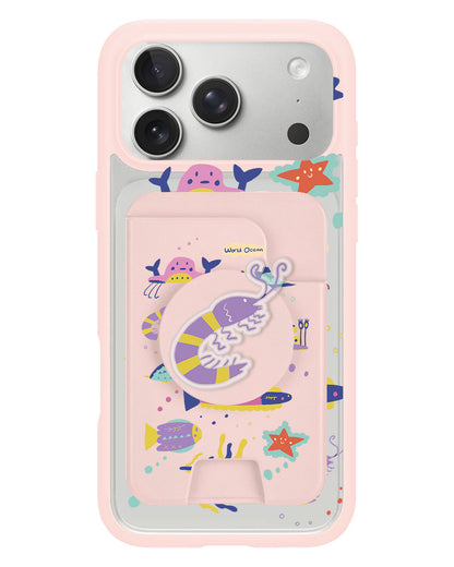 iPhone Magpop Wallet - Ocean World