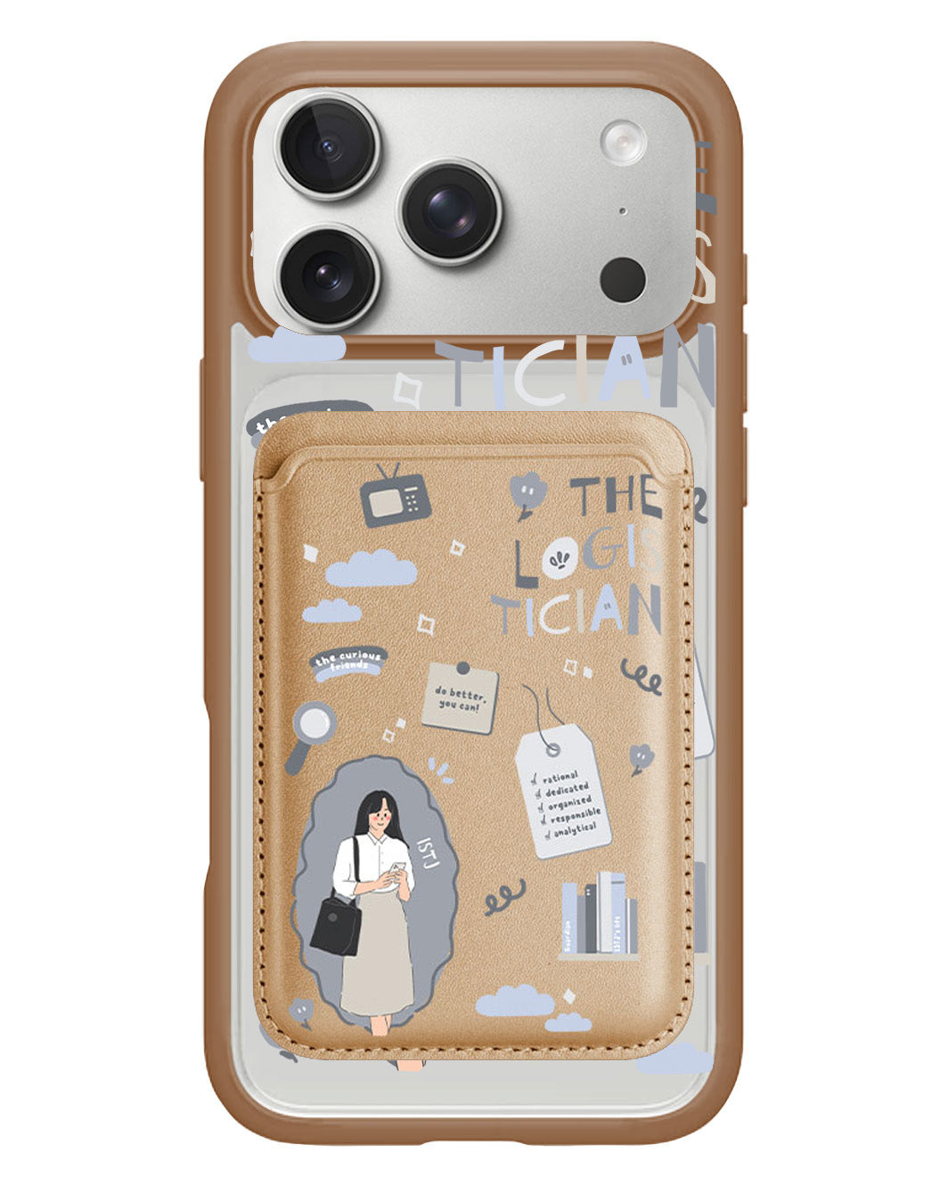 iPhone Magnetic Wallet Case - ISTJ