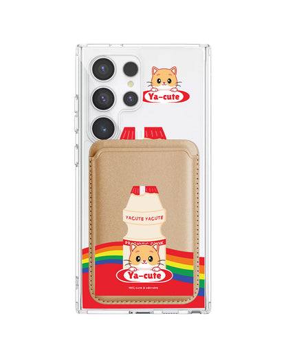 Android Magnetic Wallet Case - Yacute Cat
