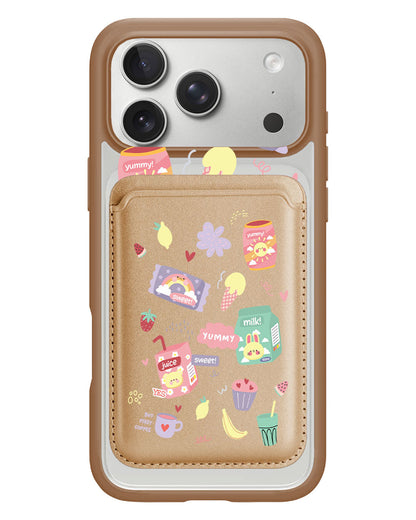 iPhone Magnetic Wallet Case - Sweet & Yummy