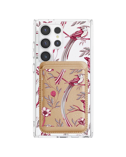 Android Magnetic Wallet Case - Lovebird 6.0