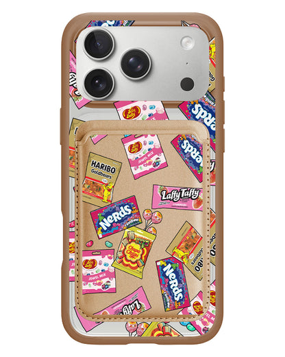 iPhone Magnetic Wallet Case - Sweets And Gummies