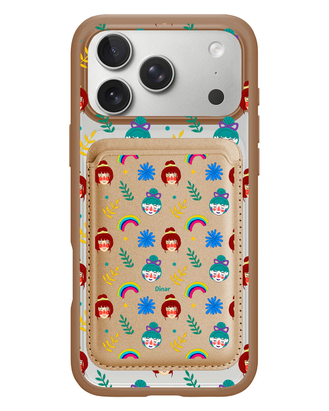 iPhone Magnetic Wallet Case - Unconditional Girl