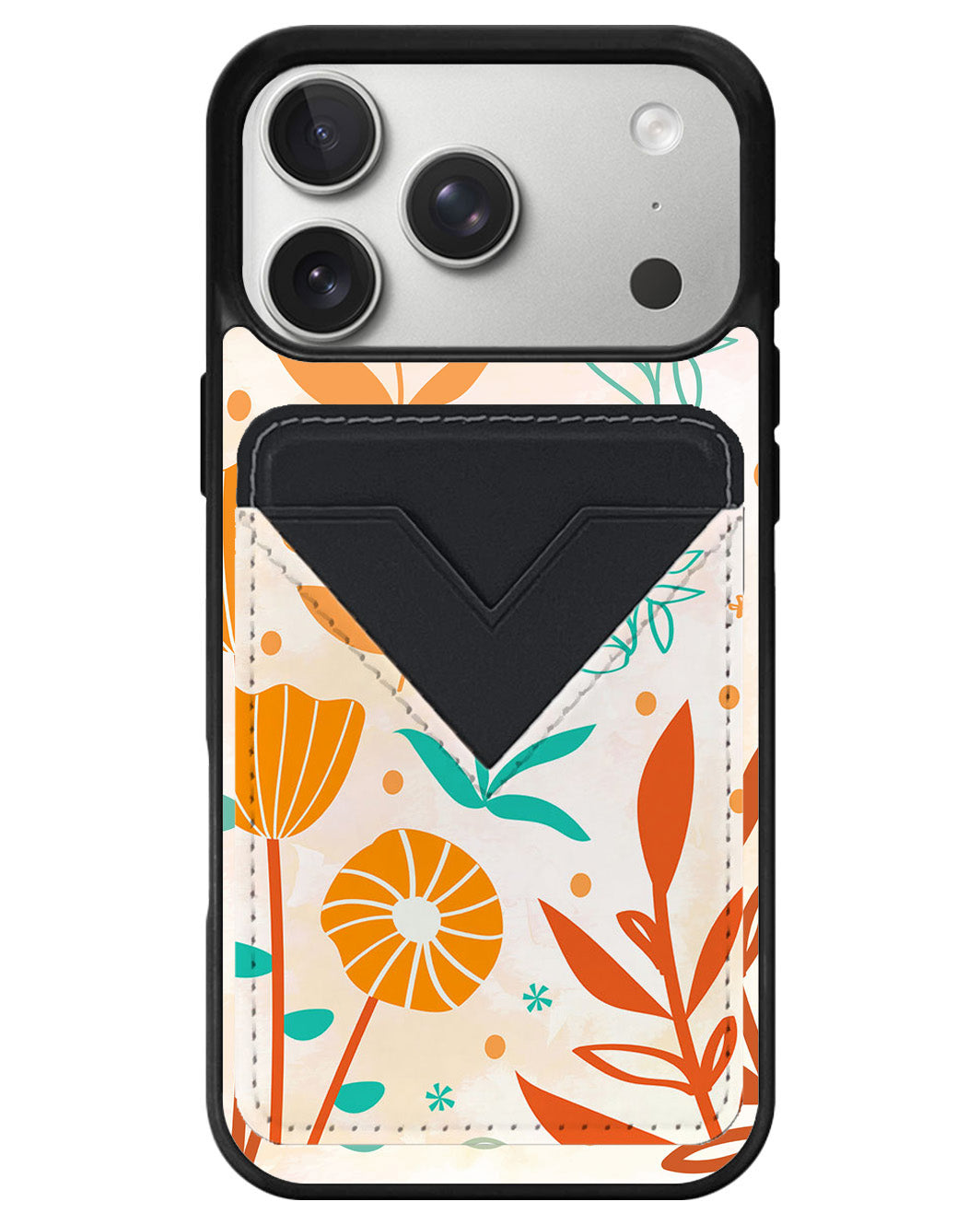iPhone Avant Wallet Case - Autumn Botanical