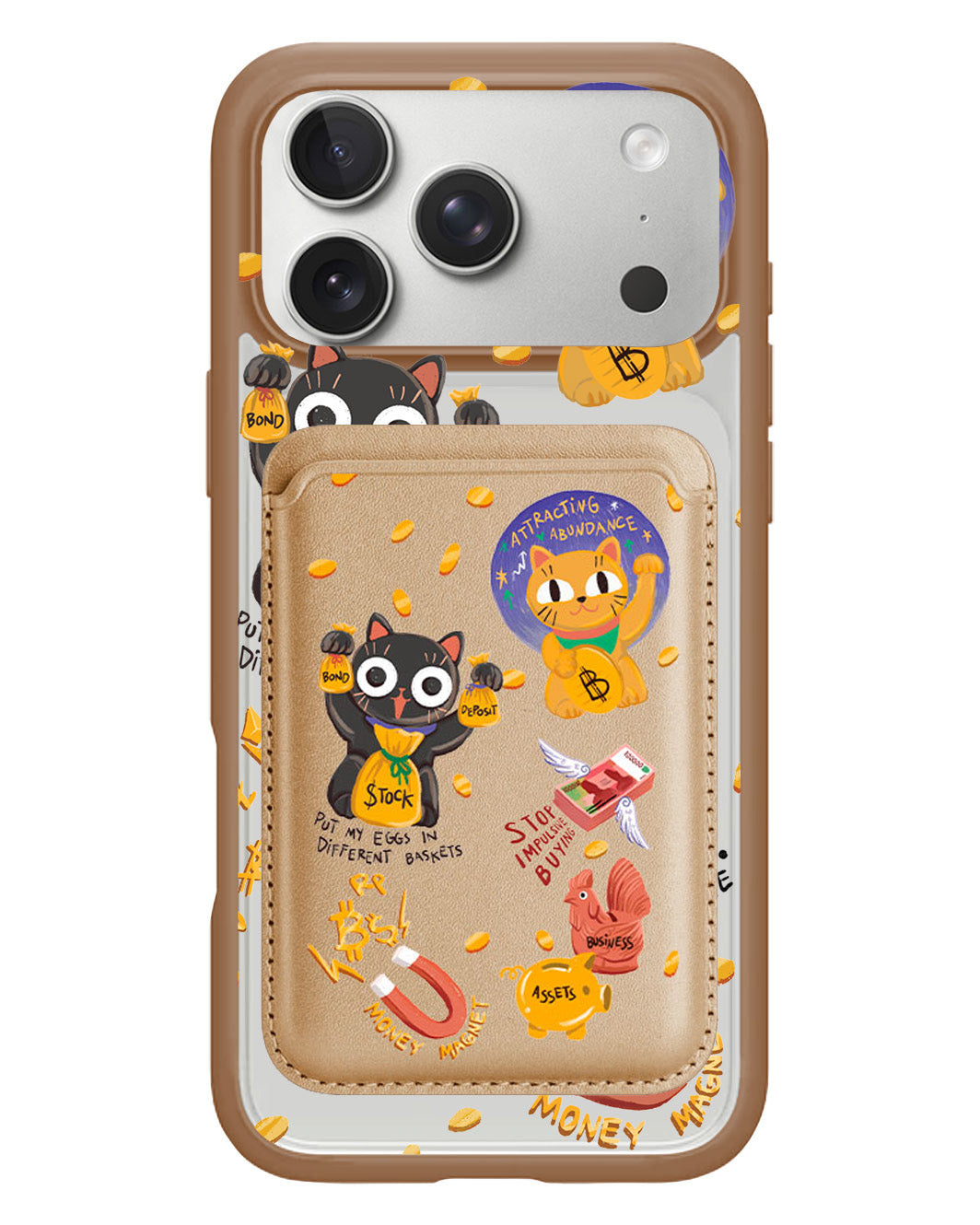iPhone Magnetic Wallet Case - I Am... Money Magnet!!!
