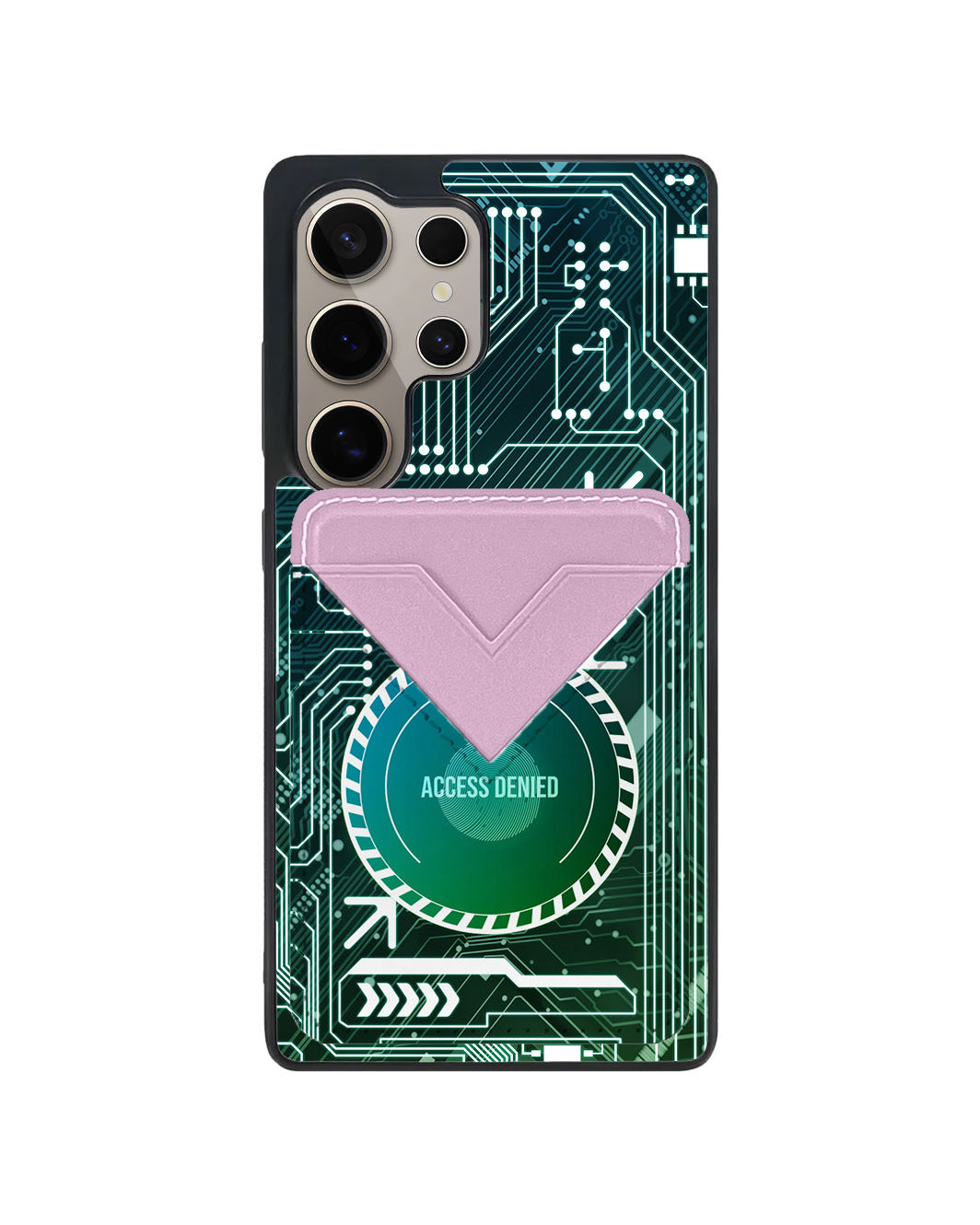 Android Avant Wallet Case - Circuit 2.0 Green