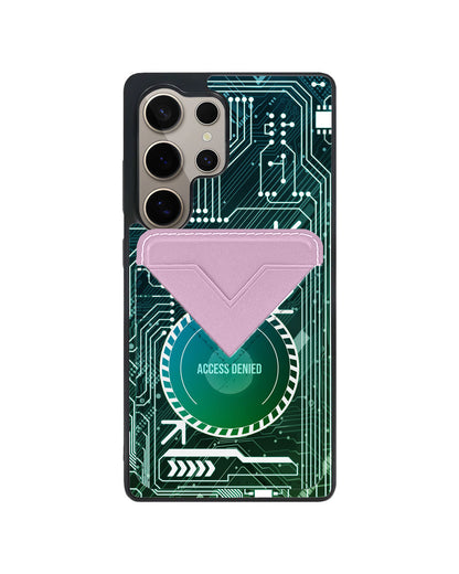 Android Avant Wallet Case - Circuit 2.0 Green