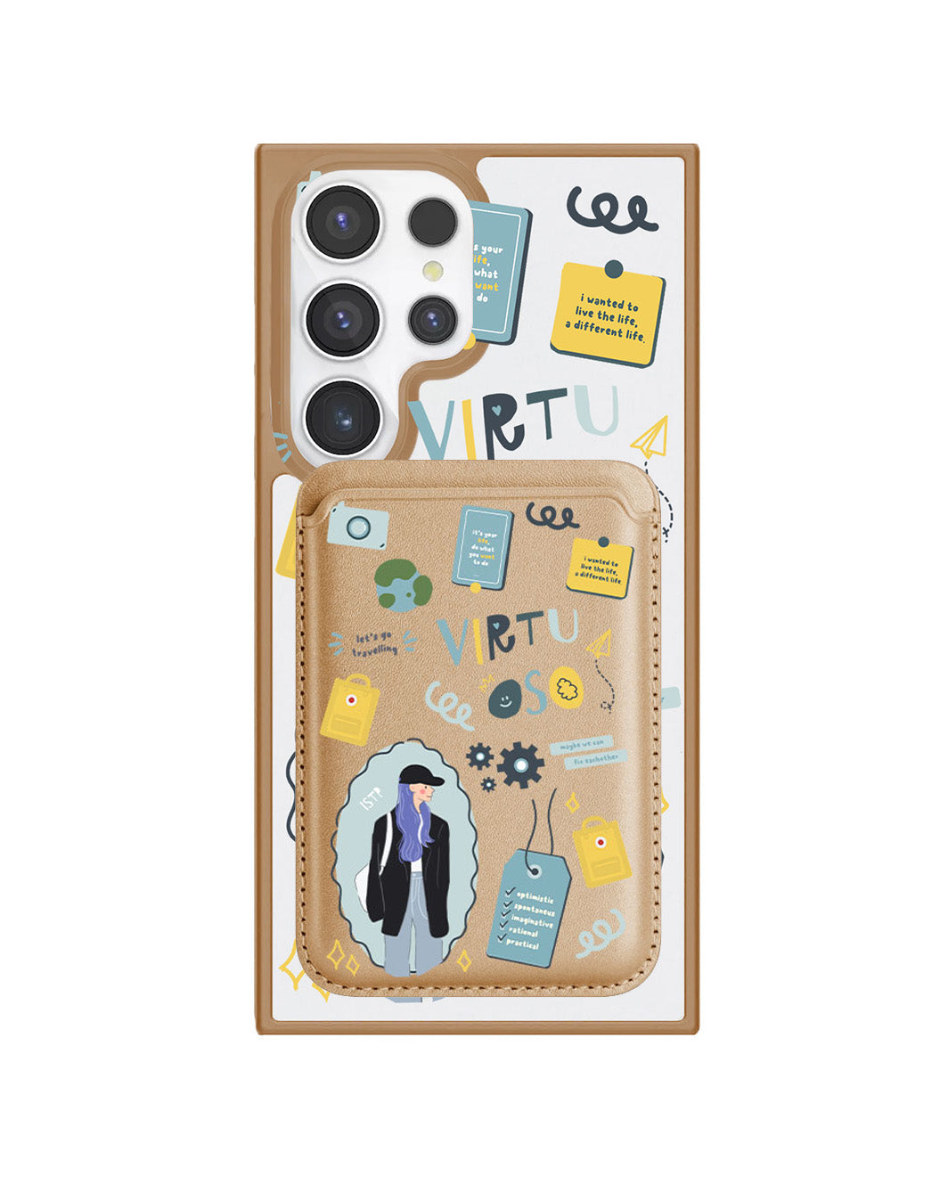 Android Magnetic Wallet Case - ISTP