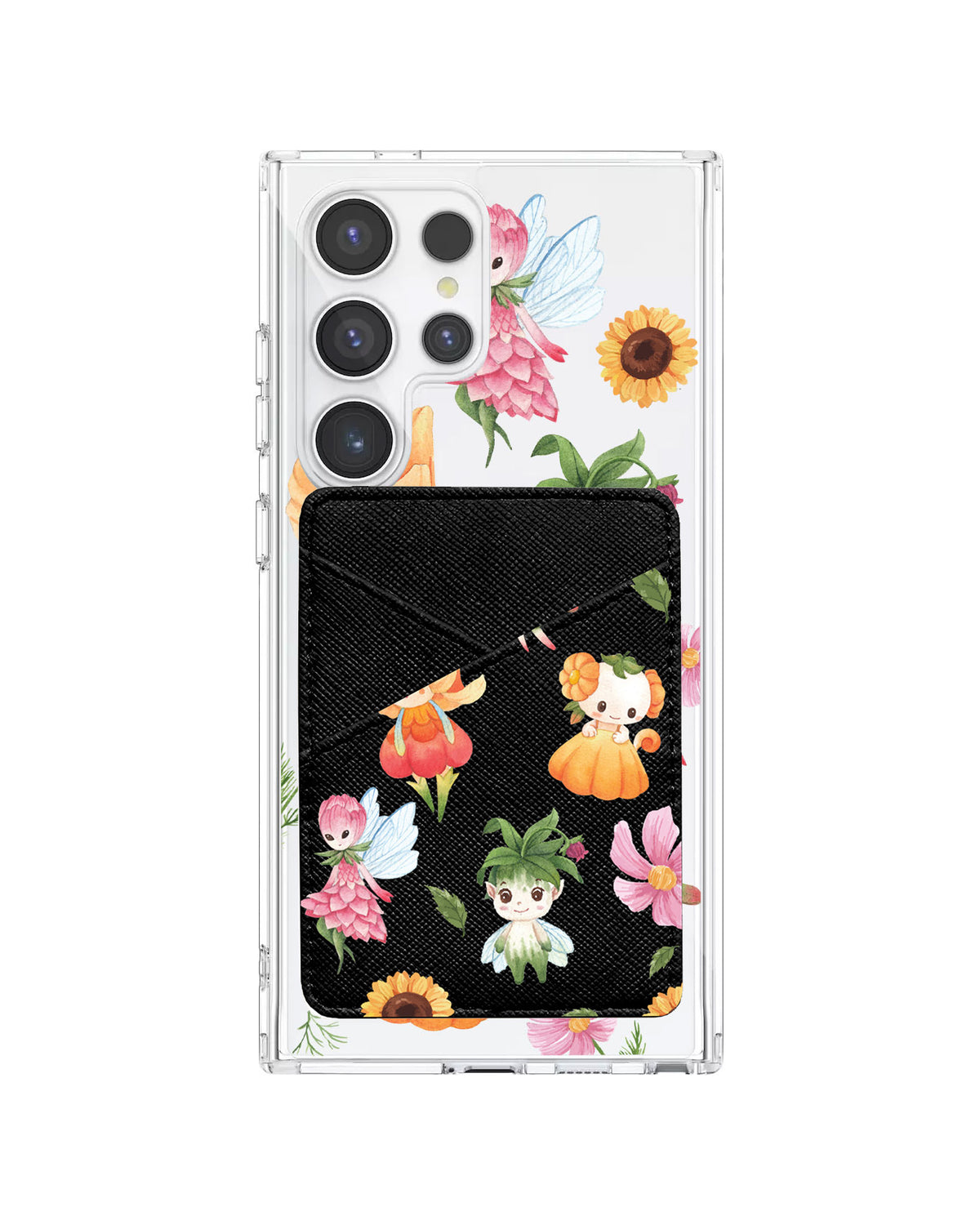 Android Phone Wallet Case - Magical Garden