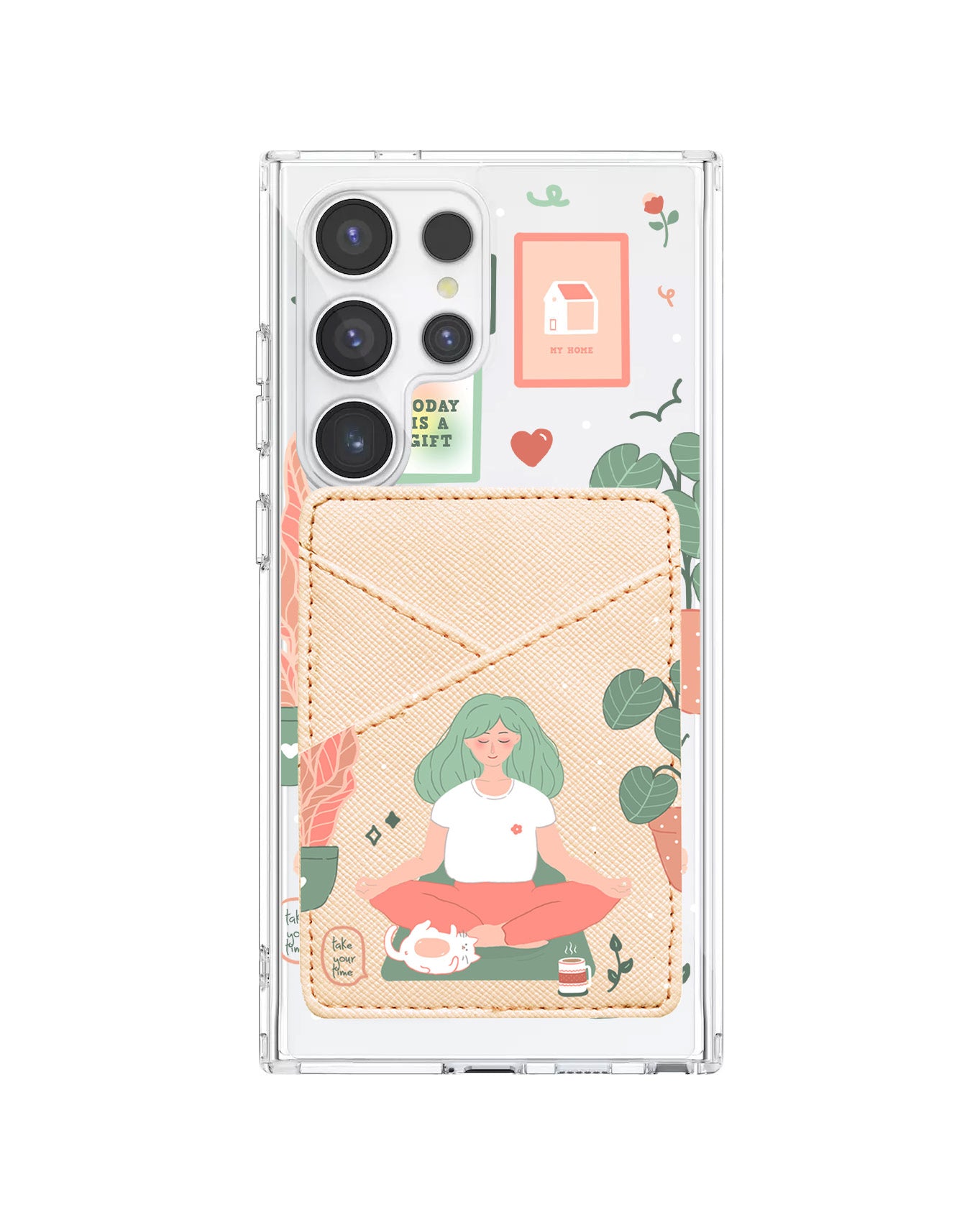 Android Phone Wallet Case - Grateful