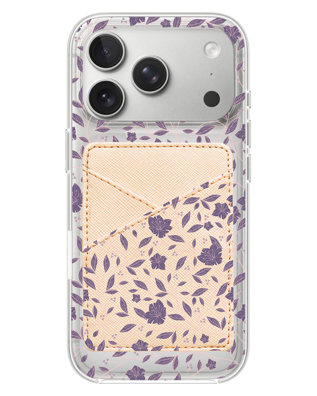iPhone Phone Wallet Case - Sketchy Flower 4.0