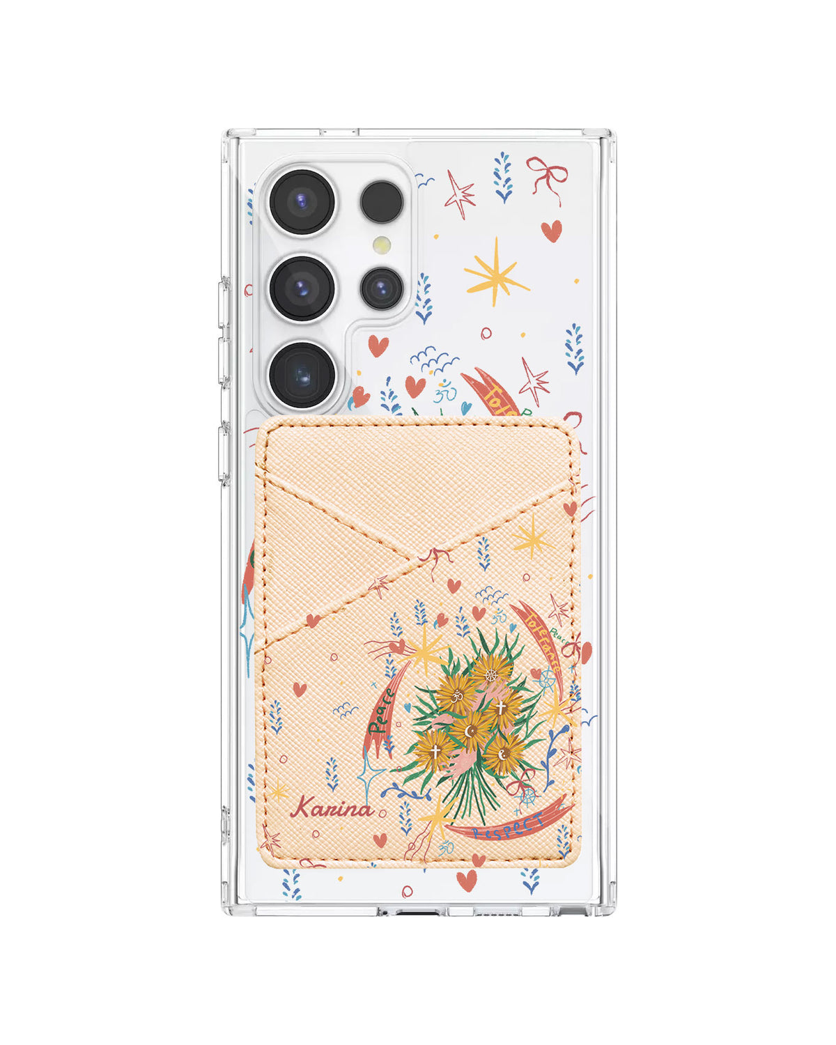 Android Phone Wallet Case - Peace
