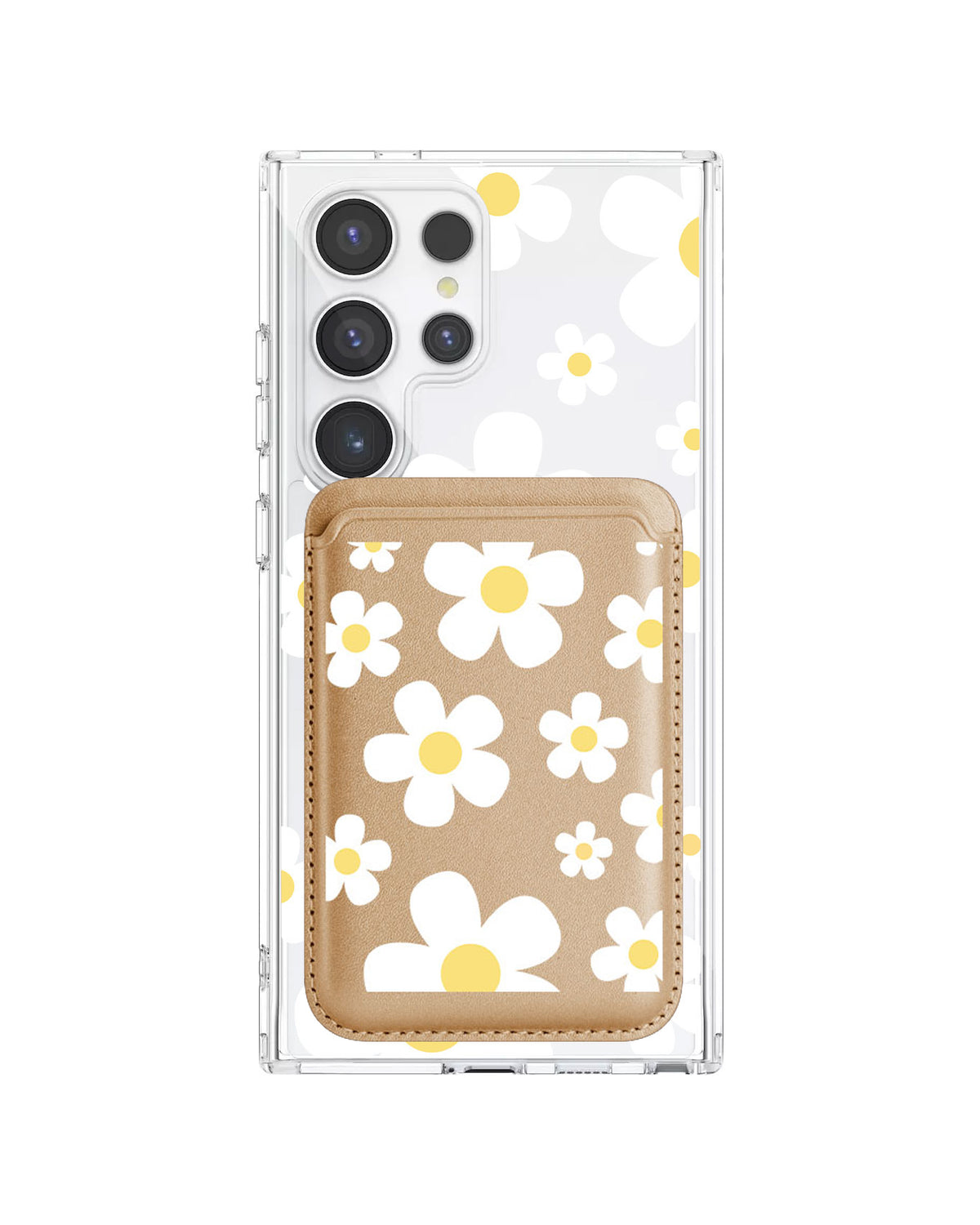 Android Magnetic Wallet Case - Daisy 3.0