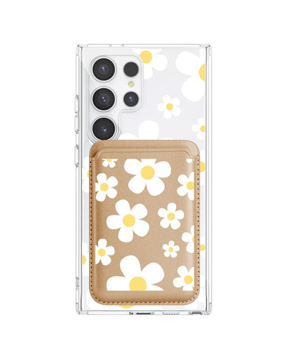 Android Magnetic Wallet Case - Daisy 3.0