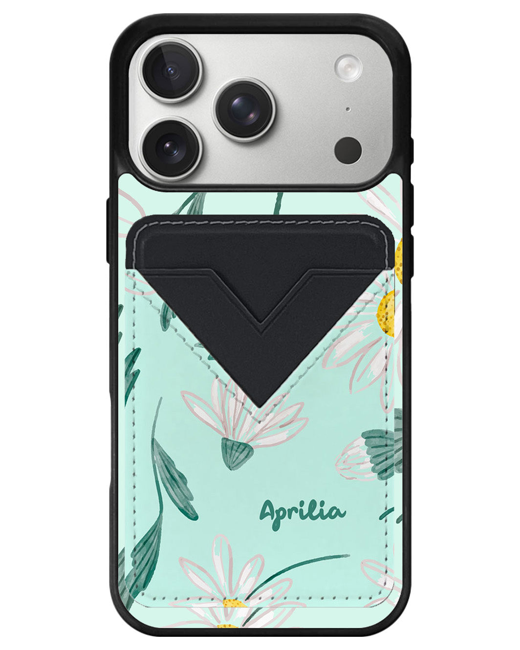 iPhone Avant Wallet Case - April Daisy