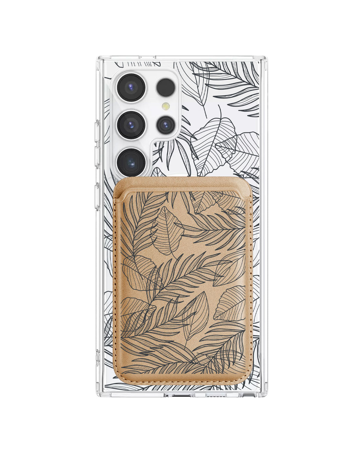 Android Magnetic Wallet Case - Sketchy Tropical 2.0