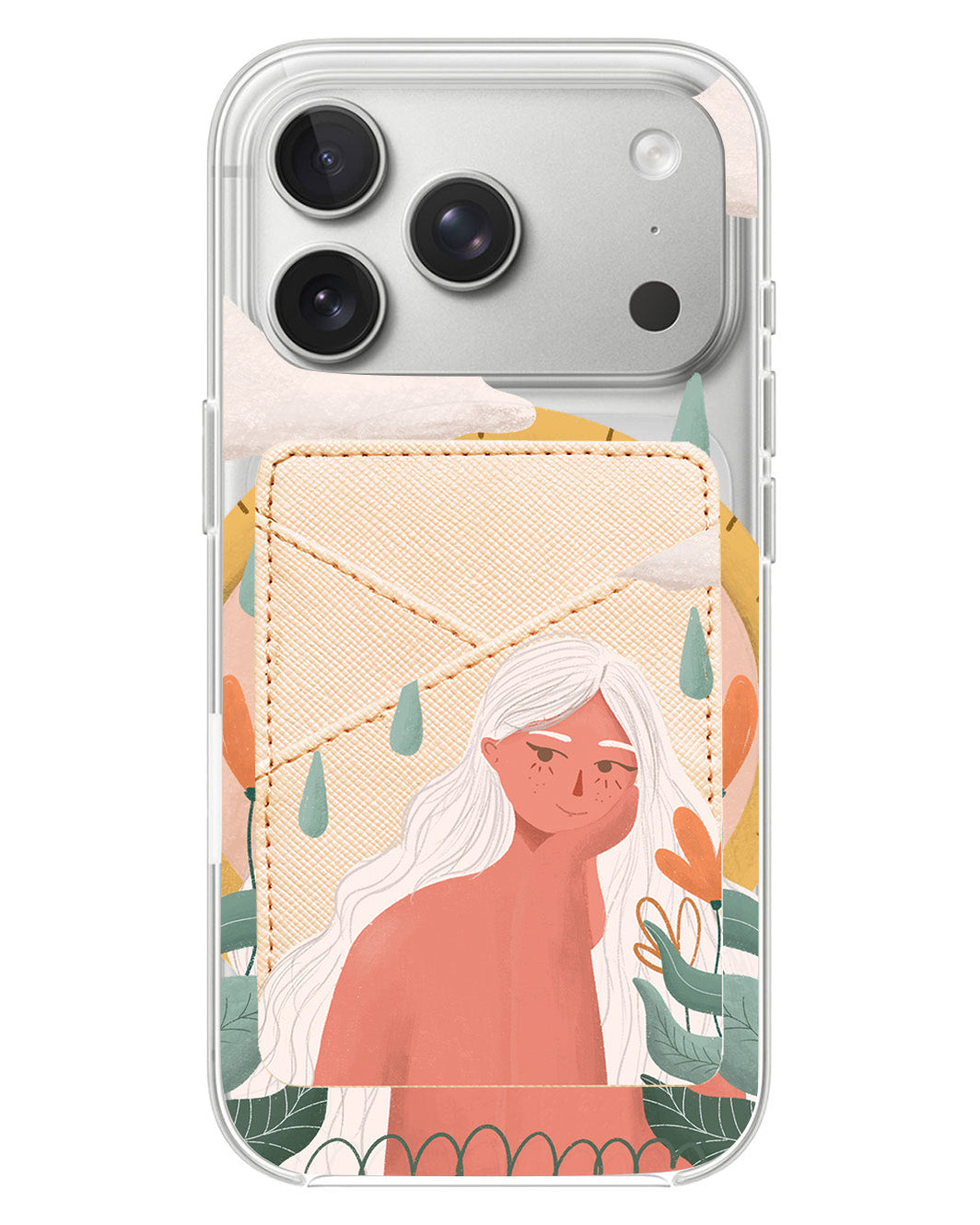 iPhone Phone Wallet Case - Adara
