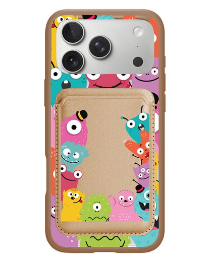 iPhone Magnetic Wallet Case - Little Monster