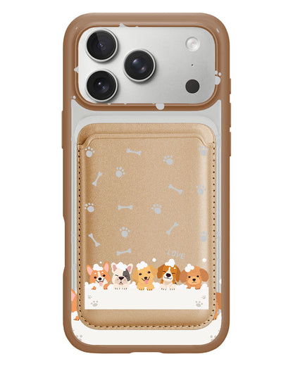 iPhone Magnetic Wallet Case - Ruff Family 2.0