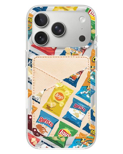 iPhone Phone Wallet Case - Crisps