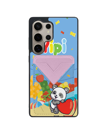 Android Avant Wallet Case - Yipi Baby Panda