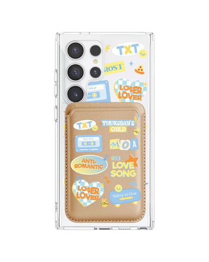 Android Magnetic Wallet Case - TXT Sticker