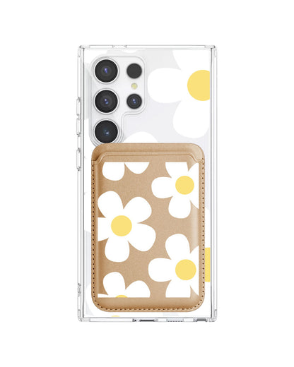 Android Magnetic Wallet Case - Daisy 4.0